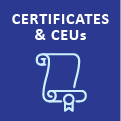 Certificates & CEUs