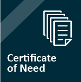 Certificate of Need