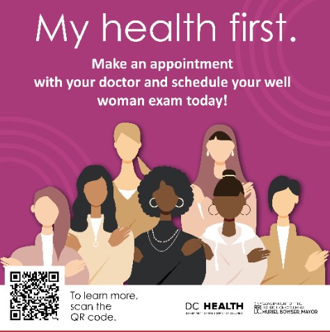 My health First - Make a well woman appointment
