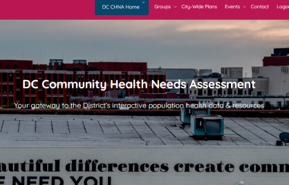 DC CHNA Cover Photo on Our Healthy DC