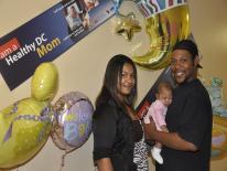 DC Healthy Start Project Photo of a DC family at a DOH public event