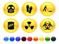 Bio-hazard signs Bio-hazard signs
