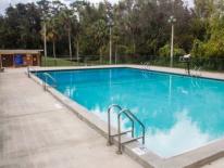 Pool Safely! Outdoor swimming pool